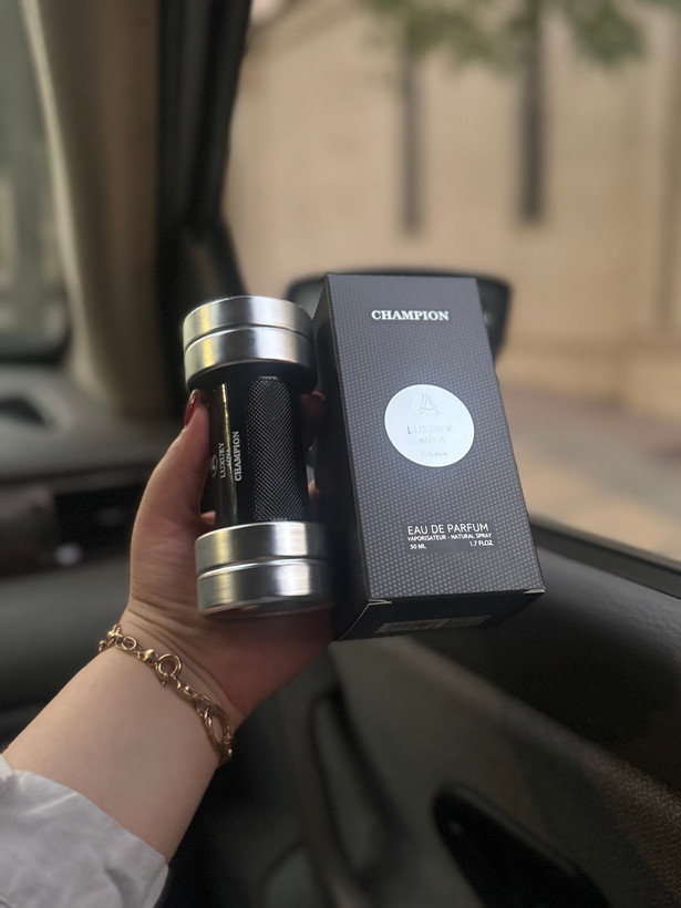 عطر چمپیون مردانه لاکچری اکوا حجم ۵۰ میل
